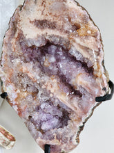 이미지를 갤러리 뷰어에 로드 , Large Pink Amethyst on Metal Stand - High Grade 6.5kg #150