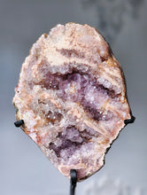 이미지를 갤러리 뷰어에 로드 , Large Pink Amethyst on Metal Stand - High Grade 6.5kg #150
