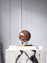 Cargar imagen en el visor de la galería, Large Red Thousand Layer Lodolite x Mica Sphere - 1.66kg #29