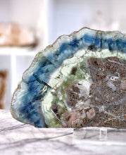 이미지를 갤러리 뷰어에 로드 , Rainbow Fluorite Slab - 1.3kg #339