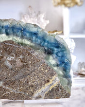 이미지를 갤러리 뷰어에 로드 , Rainbow Fluorite Slab - 1.3kg #339