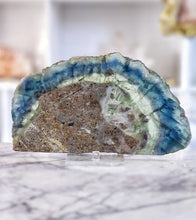 이미지를 갤러리 뷰어에 로드 , Rainbow Fluorite Slab - 1.3kg #339