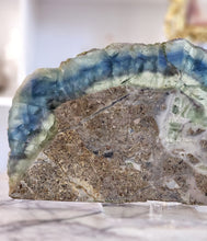 이미지를 갤러리 뷰어에 로드 , Rainbow Fluorite Slab - 1.3kg #339