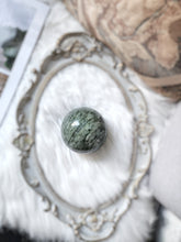 Load image into Gallery viewer, Green Strawberry x Epidote Quartz Sphere - 750g #47