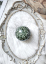 Load image into Gallery viewer, Green Strawberry x Epidote Quartz Sphere - 750g #47
