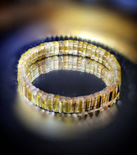 이미지를 갤러리 뷰어에 로드 , Golden Rutilated Quartz Bracelet - 9mm