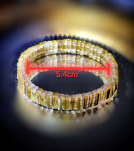 이미지를 갤러리 뷰어에 로드 , Golden Rutilated Quartz Bracelet - 9mm