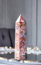 이미지를 갤러리 뷰어에 로드 , Pink & Blue Flower Agate Tower - 412g #67