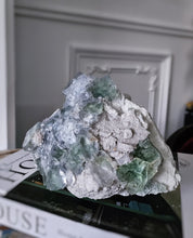 이미지를 갤러리 뷰어에 로드 , Blue and Green Fluorite Cluster - 1.9kg #77
