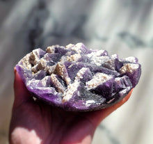 이미지를 갤러리 뷰어에 로드 , Purple Fluorite x Dolomite Cluster / Specimen - 888g #23