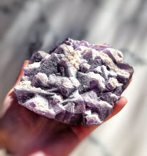 이미지를 갤러리 뷰어에 로드 , Purple Fluorite x Dolomite Cluster / Specimen - 888g #23
