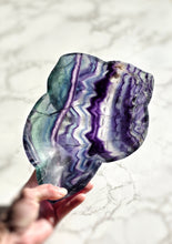 이미지를 갤러리 뷰어에 로드 , Rainbow Fluorite Bowl - Matte 1.33kg #34