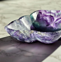 이미지를 갤러리 뷰어에 로드 , Rainbow Fluorite Bowl - Matte 1.42kg #108