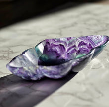 이미지를 갤러리 뷰어에 로드 , Rainbow Fluorite Bowl - Matte 1.42kg #108