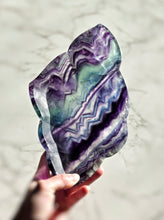 이미지를 갤러리 뷰어에 로드 , Rainbow Fluorite Bowl - Matte 1.42kg #108