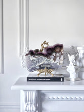 이미지를 갤러리 뷰어에 로드 , Large Snowflake Fluorite x Pyrite Slab - Thick 3.42kg #111