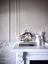 이미지를 갤러리 뷰어에 로드 , Snowflake Fluorite x Pyrite Slab - Thick 2.22kg #112