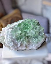 이미지를 갤러리 뷰어에 로드 , Green Fluorite Mineral Cluster - 202g small #137
