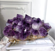 이미지를 갤러리 뷰어에 로드 , Large Congo Amethyst Cluster - 5.92kg #102