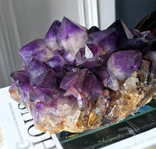 이미지를 갤러리 뷰어에 로드 , Large Congo Amethyst Cluster - 4.5kg #116