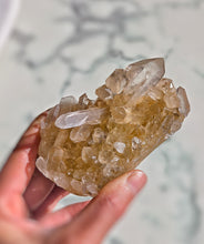 Load image into Gallery viewer, Golden Himalayan Quartz Cluster - 194g #409