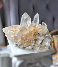 Load image into Gallery viewer, Golden Smoky Himalayan Quartz Cluster - 214g #436