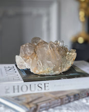 이미지를 갤러리 뷰어에 로드 , Golden Smoky Himalayan Quartz with Green Chlorite Inclusion - 1.2kg #456