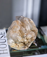 이미지를 갤러리 뷰어에 로드 , Golden Smoky Himalayan Quartz with Green Chlorite Inclusion - 1.2kg #456