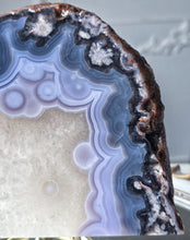 Load image into Gallery viewer, Blue Flower Agate Slab - 692g #71