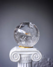 이미지를 갤러리 뷰어에 로드 , Clear Quartz Sphere - small 197g #139