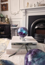 이미지를 갤러리 뷰어에 로드 , Rainbow Fluorite Sphere - 1.21kg #309