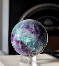 이미지를 갤러리 뷰어에 로드 , Large Rainbow Fluorite Sphere - 2.72kg #311