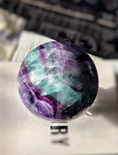 이미지를 갤러리 뷰어에 로드 , Large Rainbow Fluorite Sphere - 2.72kg #311