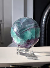 이미지를 갤러리 뷰어에 로드 , Rainbow Fluorite Sphere - 994g #312