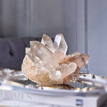 이미지를 갤러리 뷰어에 로드 , Smoky Pink Himalayan Quartz Cluster - 3.24kg #468