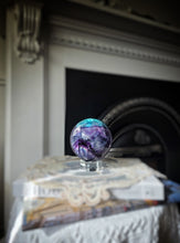 이미지를 갤러리 뷰어에 로드 , Rainbow Fluorite Sphere - 1.6kg #18