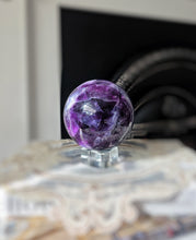 이미지를 갤러리 뷰어에 로드 , Rainbow Fluorite Sphere - 1.6kg #18