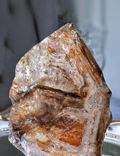 將圖片載入圖庫檢視器 Elestial Smoky Skeleton / Skeletal Quartz on Stand - 1.09kg #101