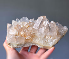 Load image into Gallery viewer, Peach Himalayan Quartz Cluster - 866g #479