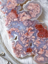 画像をギャラリービューアに読み込む, Pink & Blue Agate Slab - 770g #91