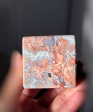 이미지를 갤러리 뷰어에 로드 , Druzy Blue & Pink Agate Cube - 247g #446