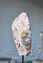 Load image into Gallery viewer, Pink Amethyst on Black Stand - 1.56kg #19