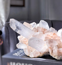 將圖片載入圖庫檢視器 Large Pink Himalayan Quartz Cluster - 3.15kg #490