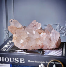 Load image into Gallery viewer, Large Peach Himalayan Quartz Cluster - 3.38kg #494