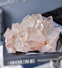 Load image into Gallery viewer, Large Peach Himalayan Quartz Cluster - 3.38kg #494