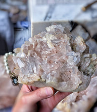 Load image into Gallery viewer, High Grade Pink Himalayan Quartz Cluster - 1.36kg #518
