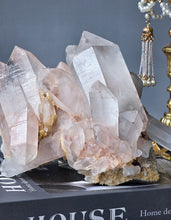 Load image into Gallery viewer, Chunky Pink Himalayan Quartz Cluster - 2.15kg #522