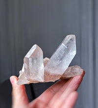 Load image into Gallery viewer, | The Rabbit | Smoky Himalayan Quartz Cluster - 203g #532