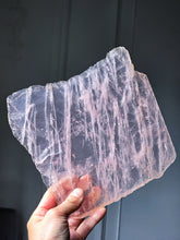 Load image into Gallery viewer, High Grade Rose Quartz Slab - 673g #511