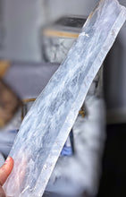 將圖片載入圖庫檢視器 Clear Quartz Slab - 1.11kg #49
